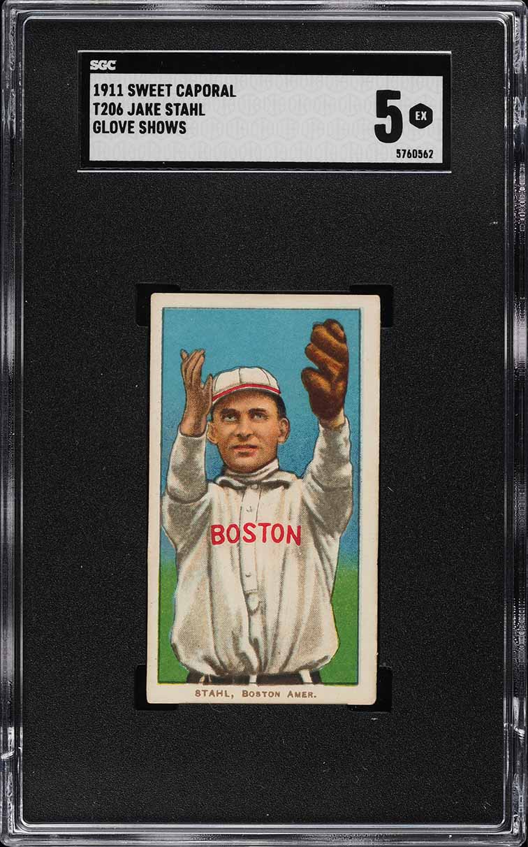 1909-11 T206 Jake Beckley PIEDMONT PSA 3 VG on Fanatics Collect