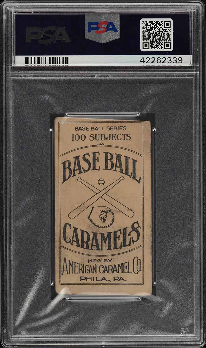 1909 E90-1 American Caramel Biff Schlitzer PSA 2.5+
