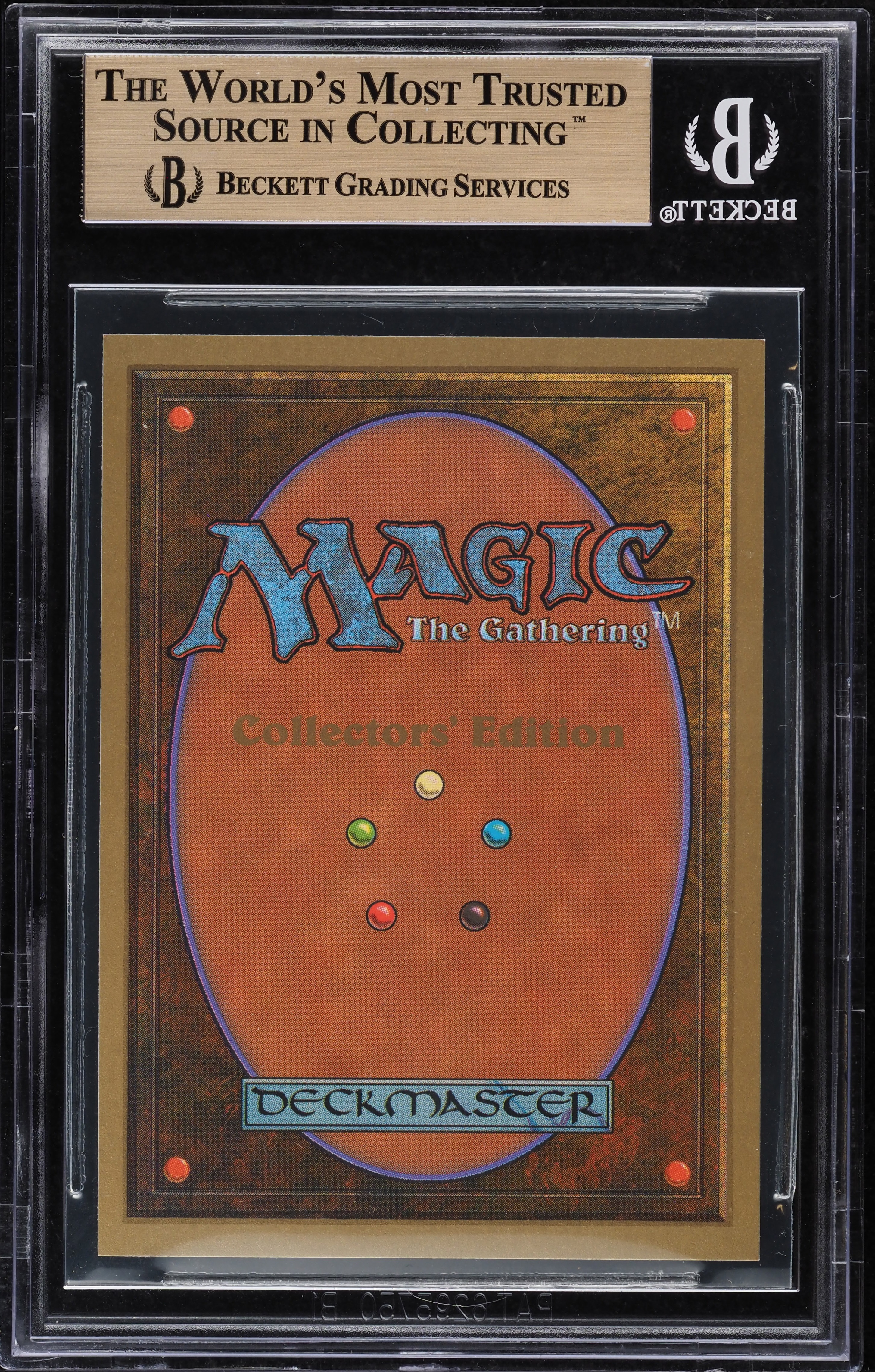 1993 Magic The Gathering MTG Collector's Edition Mox Jet BGS 9.5