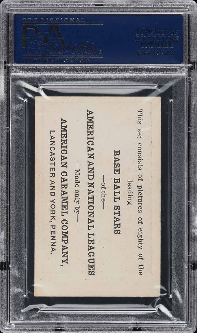 1921 E121 American Caramel Series Of 80 Harry Hooper PSA 5 EX