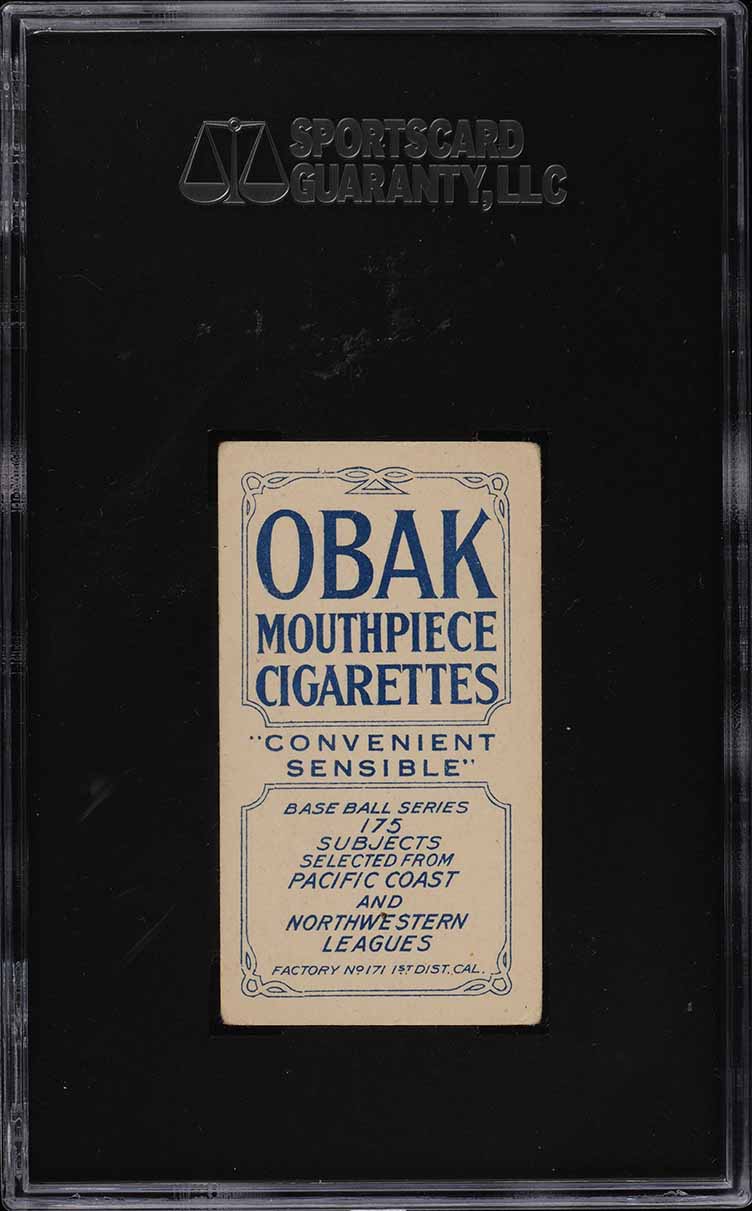 1910 T212 Obak Spiesman SGC 3 VG