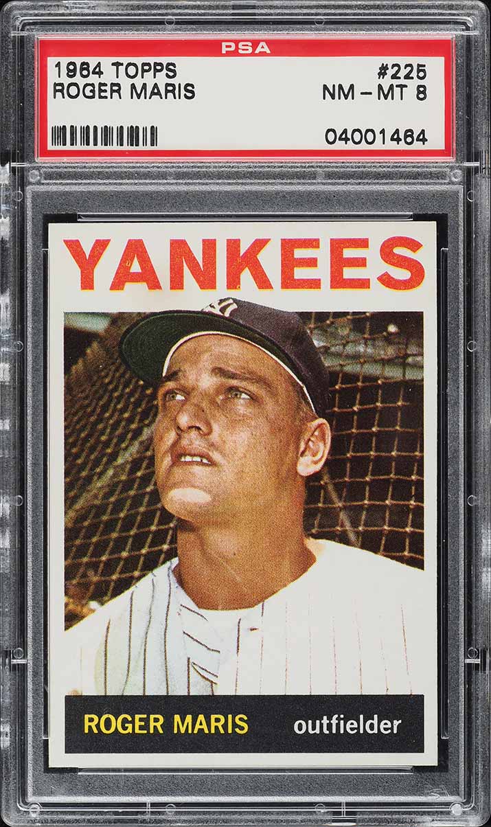 1964 Topps Roger Maris #225 PSA 8 NM-MT