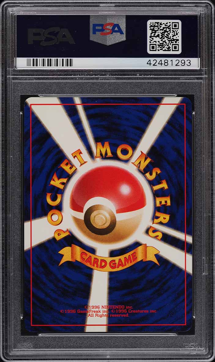 1999 Pokemon Japanese Promo Ana Airlines All Nippon Airways Zapdos #145 PSA 10