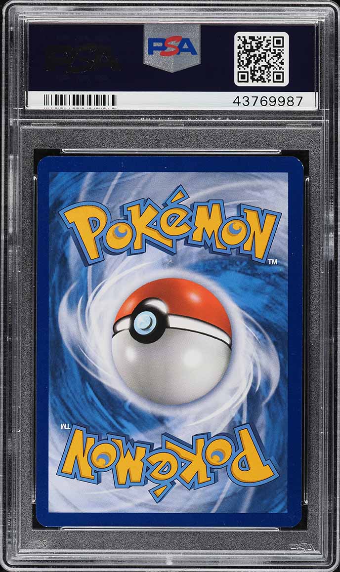2019 Pokemon SM Black Star Promo Team Up Prerelease Staff Holo Charizard PSA 9
