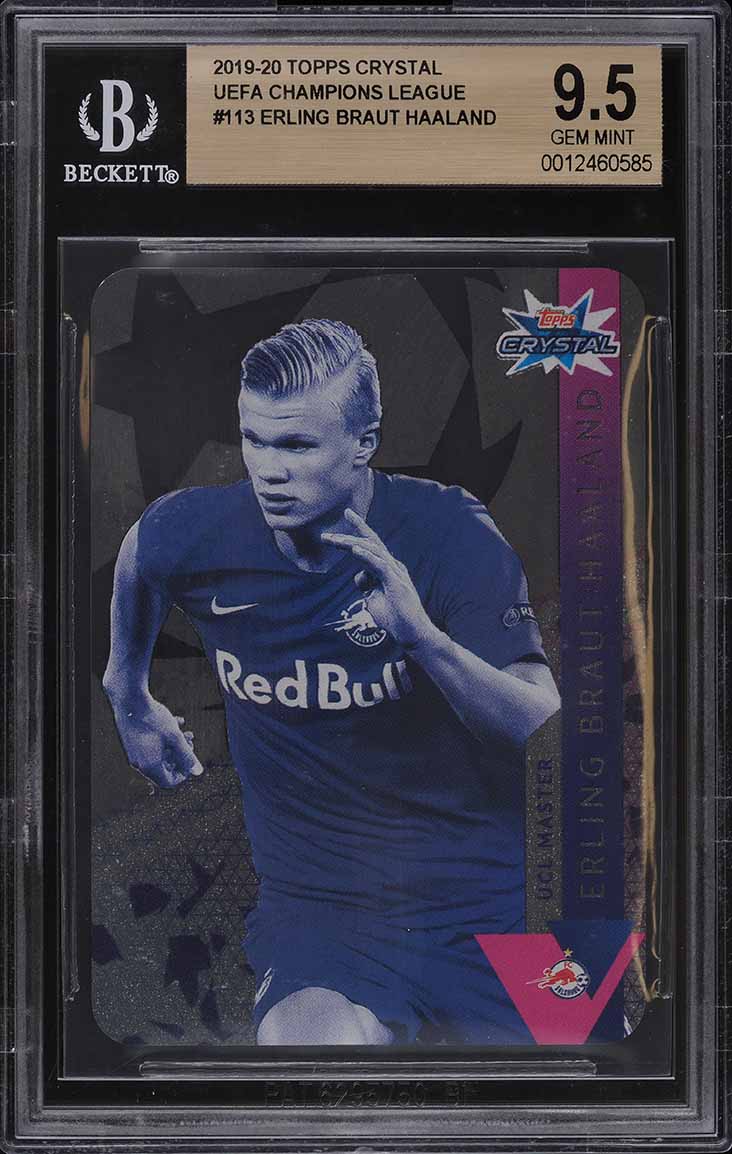 2019 Finest UEFA Prized Footballers Erling Haaland ROOKIE #PFEHA