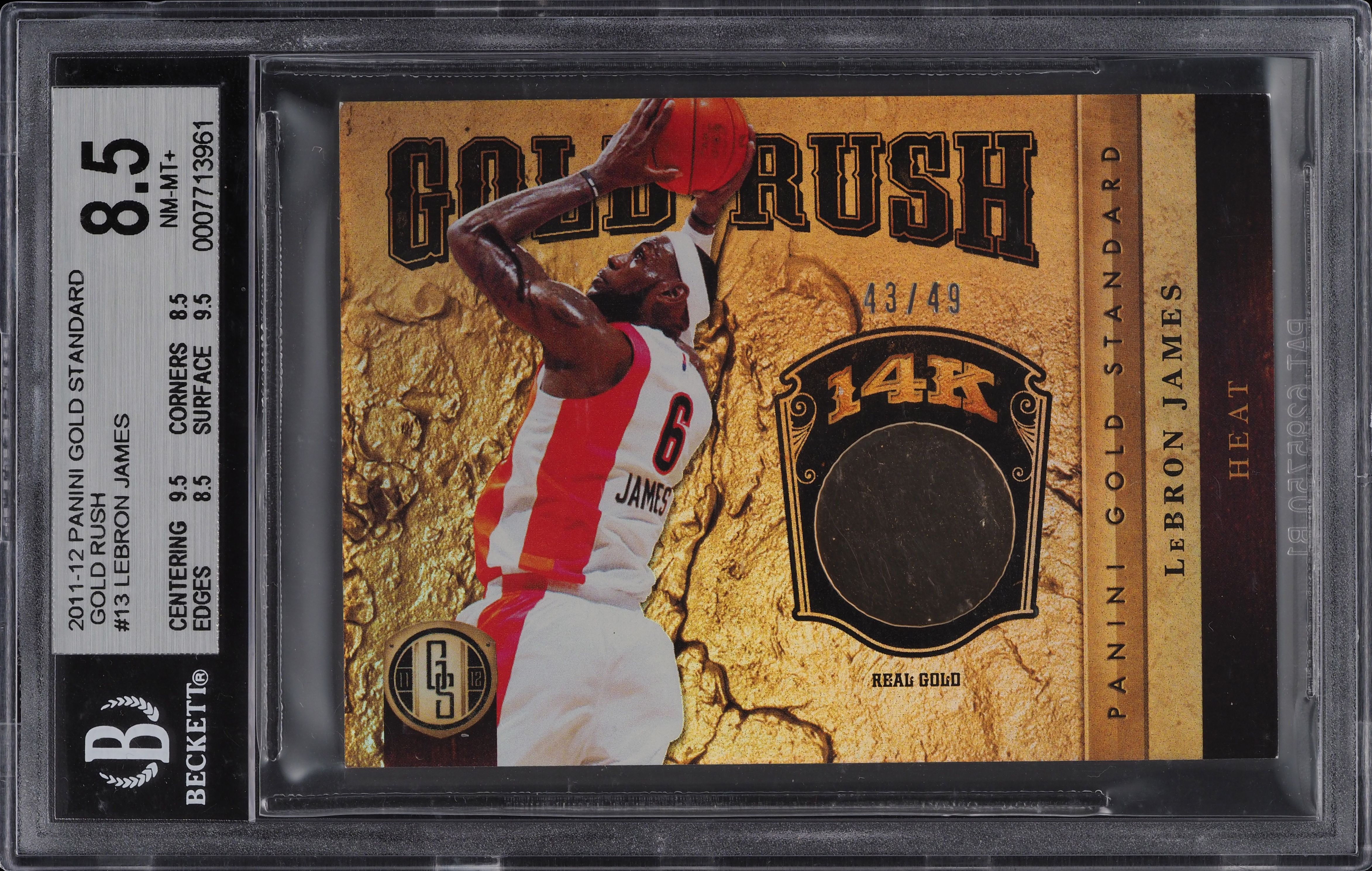 Gold Panini Standard 0 | Derek - eBay Card Prices sale for #15 