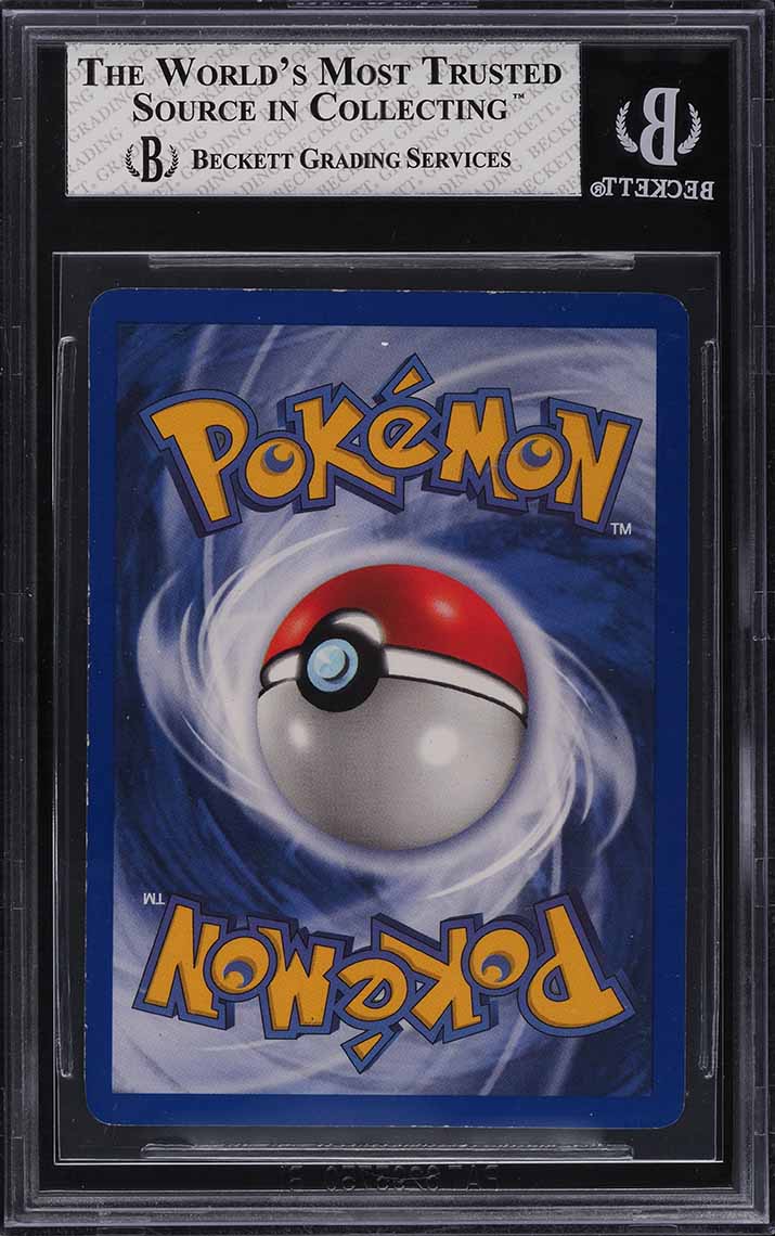 1999 Pokemon Base Set 1st Edition Thick Stamp Holo Ninetales #12 BGS 8 NM-MT