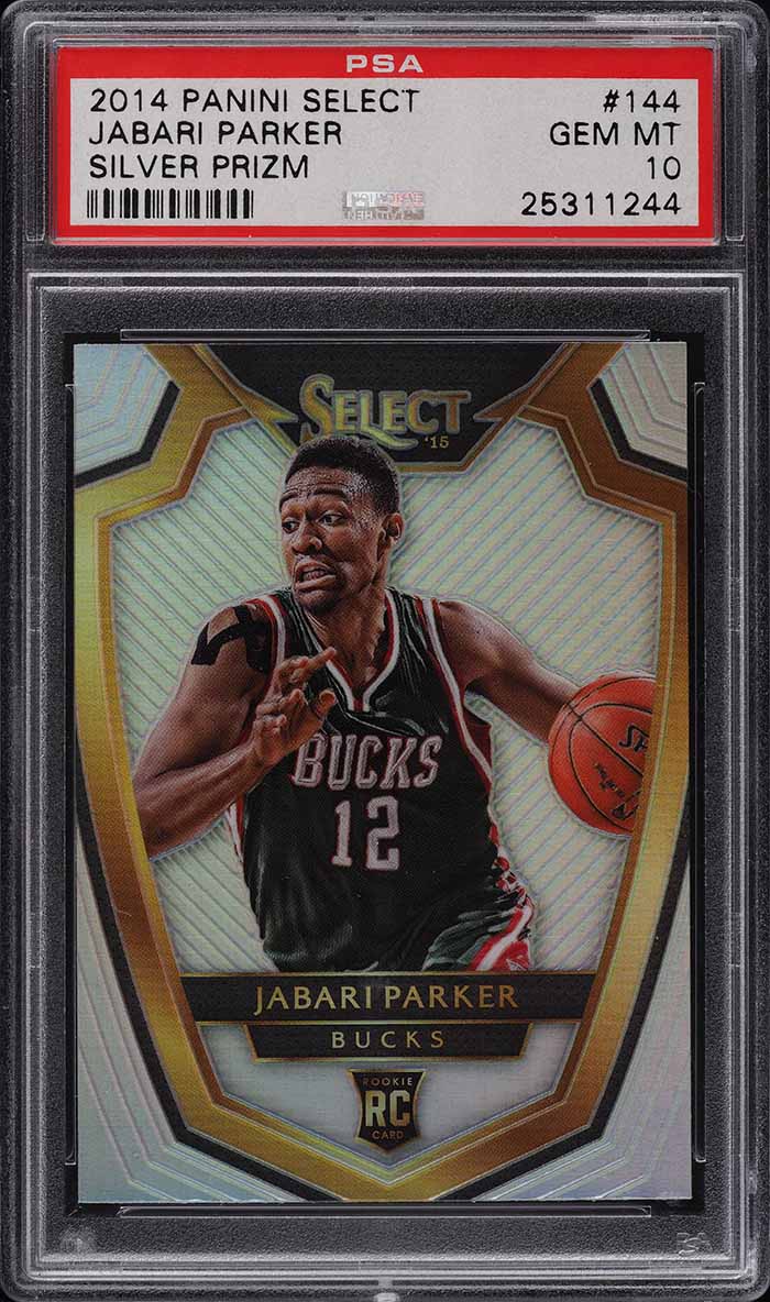 2014 Select Silver Prizm Jabari Parker ROOKIE #144 PSA 10 GEM MINT 