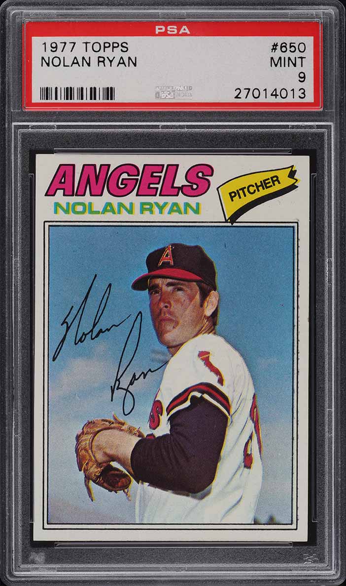 1977 Topps Nolan Ryan #650 PSA 9 MINT