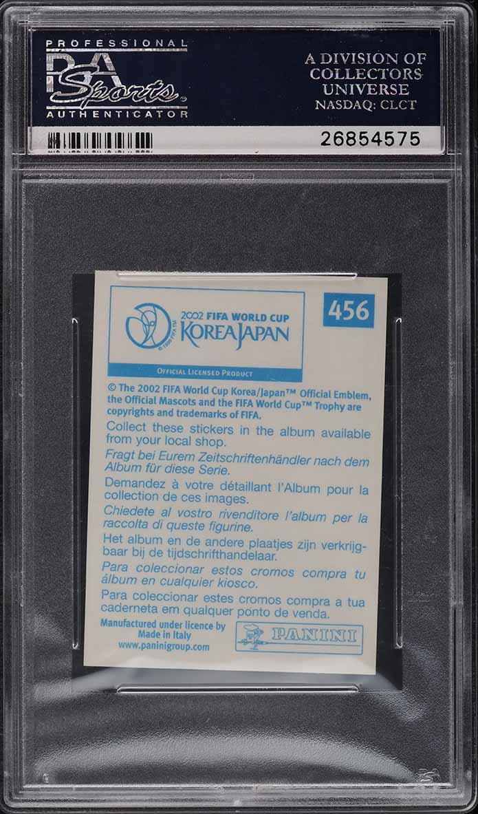 2002 Panini World Cup Stickers Zlatan Ibrahimovic ROOKIE RC #456