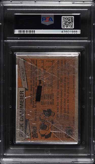 1981 Topps Football Cello Pack PSA 9 MINT