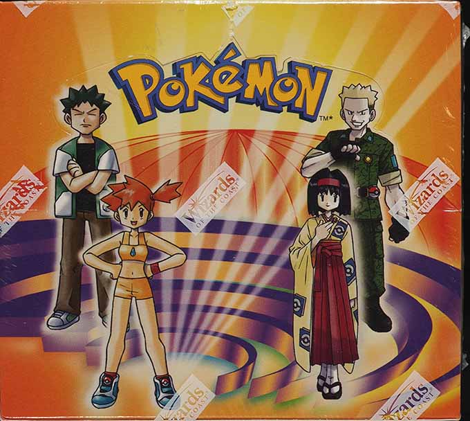 pokemon booster box 2000 2000 Topps Pokemon The Movie Unopened Box (36/8)