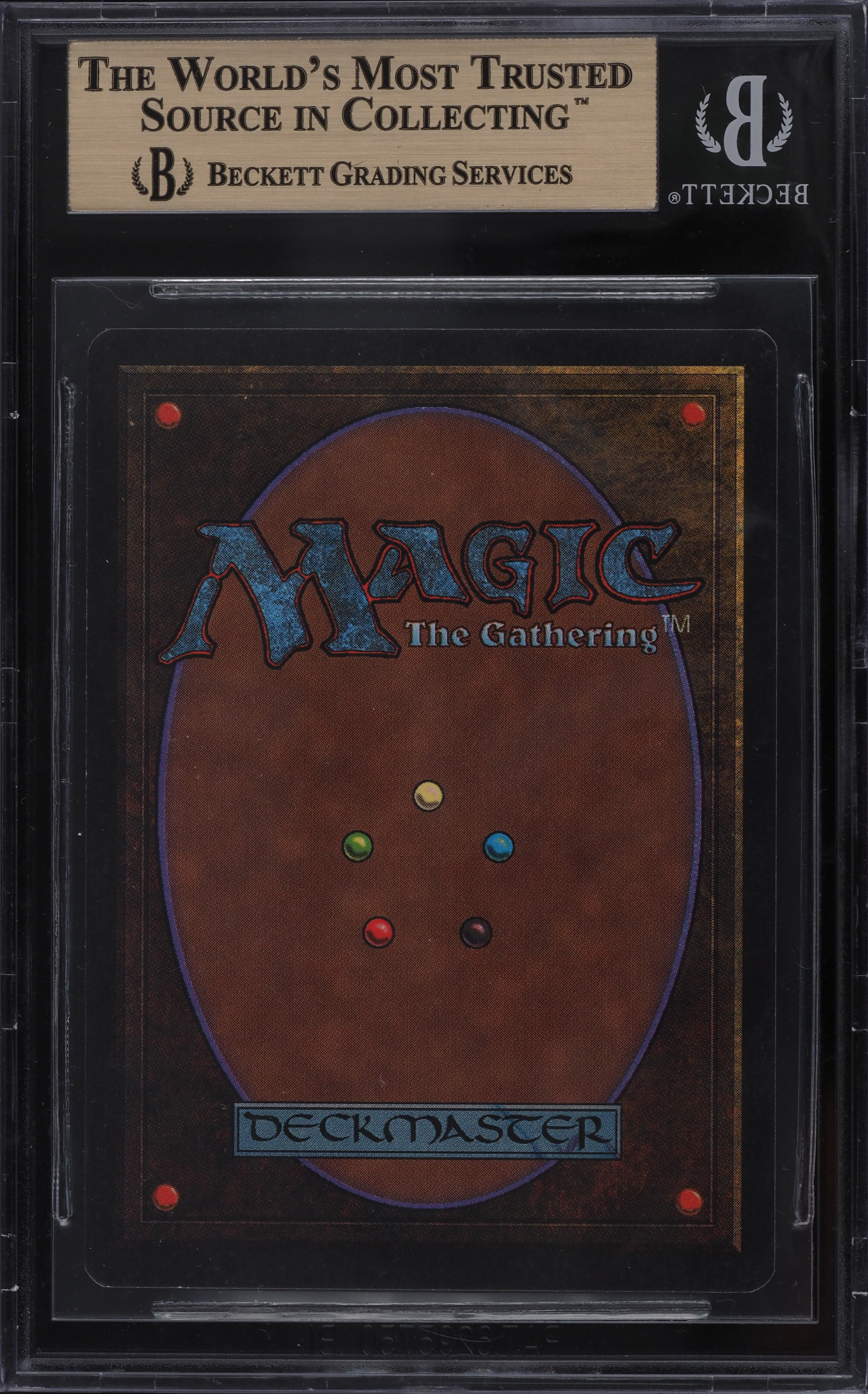 1993 Magic The Gathering MTG Unlimited Dual Land Savannah R W BGS