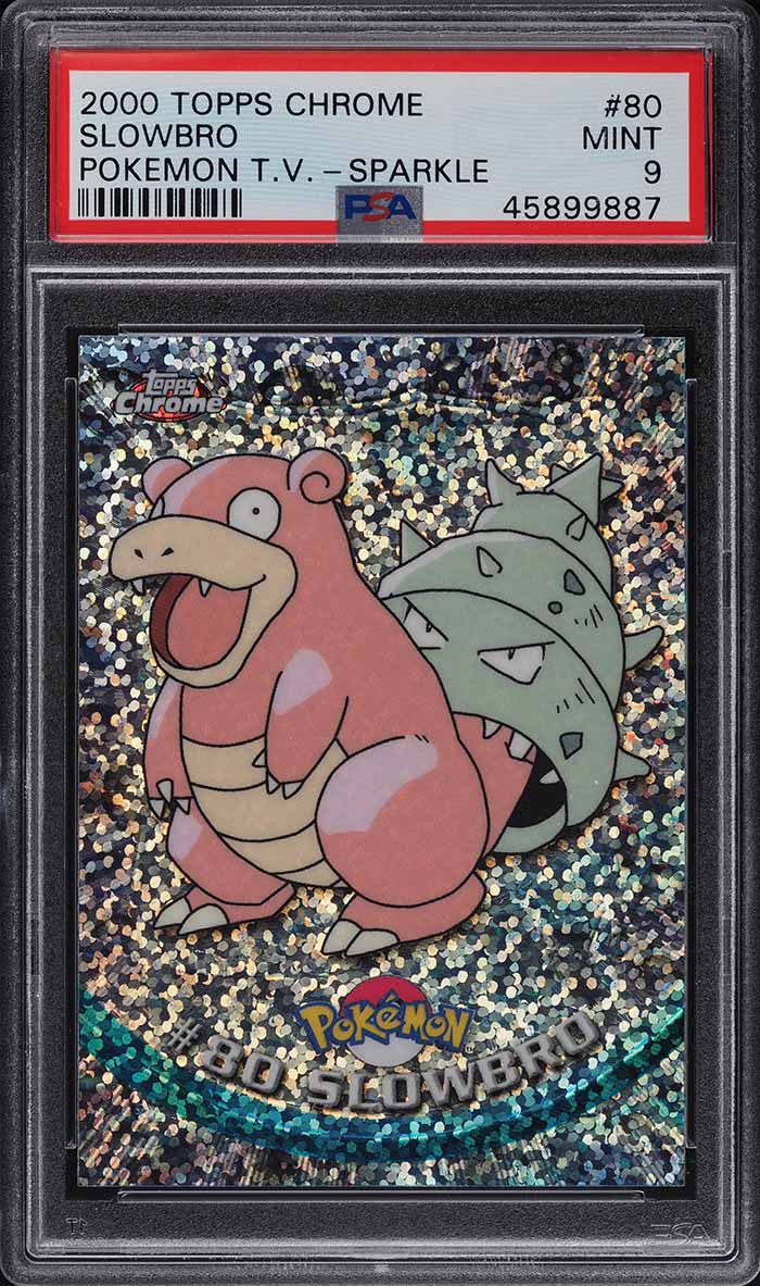 chrome pokemon cards Pokémon TCG Abra #63 Pokemon T.V.-Spectra PSA 9 – CARDIACS Sports &  Memorabilia main image 1
