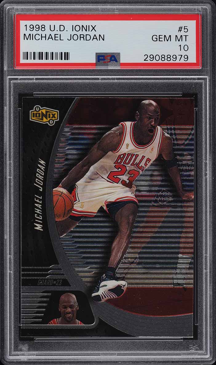 1998レア/100枚限定PSA MICHAEL JORDAN MJx LIVE 1998レア/100枚限定