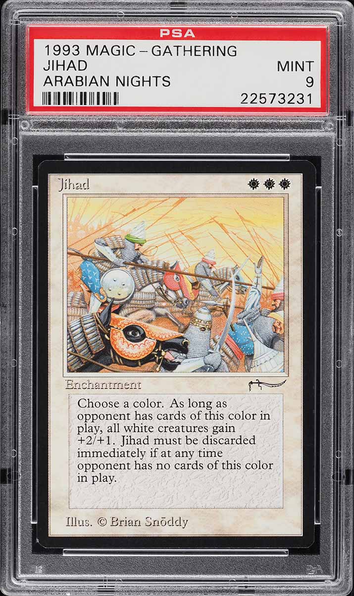 mtg jihad card Magic: the Gathering - Jihad