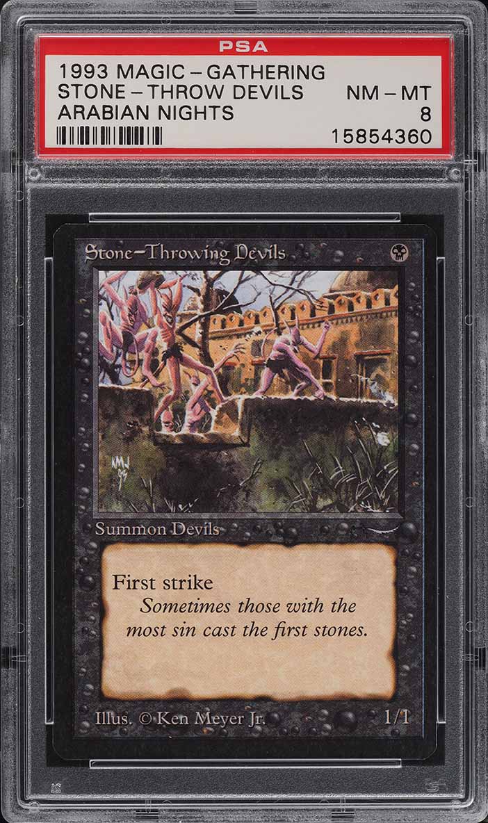 1993 Magic The Gathering MTG Arabian Nights Stone-Throwing Devils