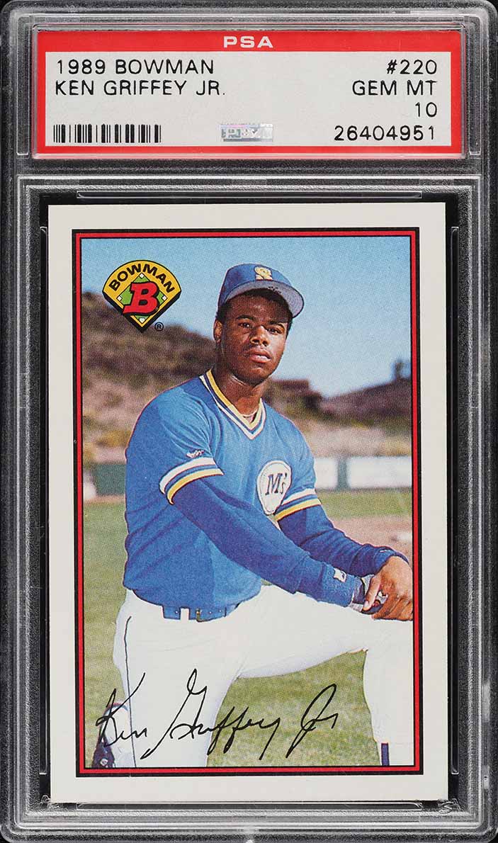 1989 Bowman Ken Griffey Jr. ROOKIE #220 PSA 10 GEM MINT