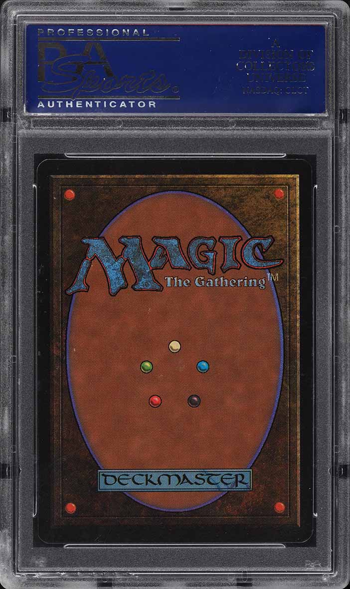 1993 Magic The Gathering MTG Beta Dual Land Badlands PSA 9 MINT on