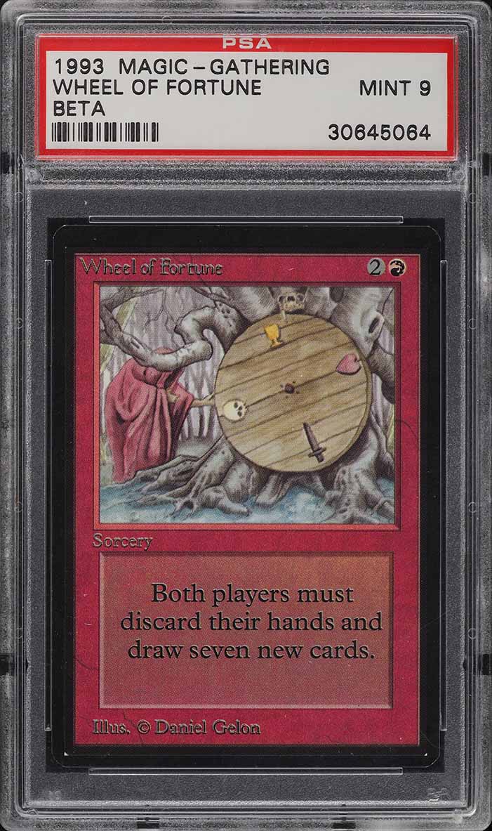 1993 Magic The Gathering MTG Collector's Edition Wheel Of Fortune