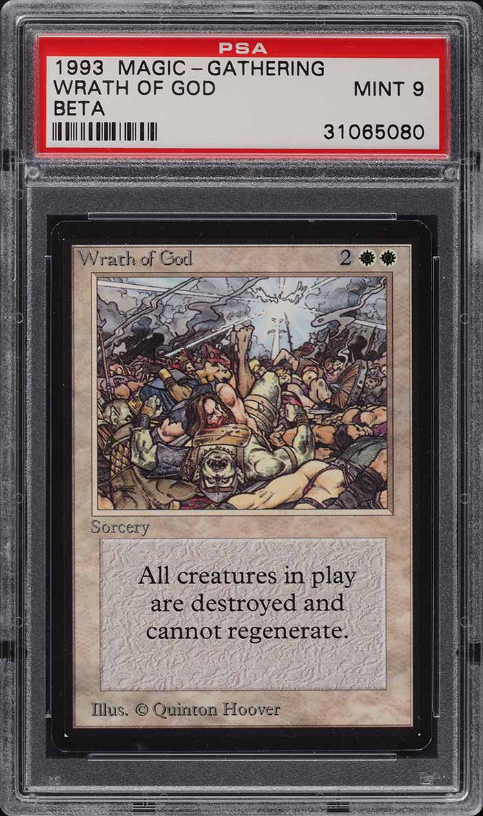 1993 Magic The Gathering MTG Arabian Nights Piety PSA 9 MINT on