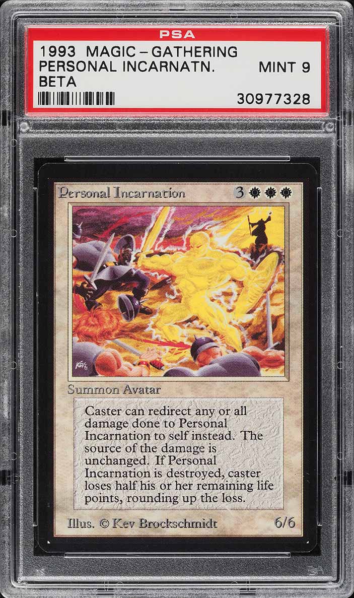 1993 Magic The Gathering MTG Arabian Nights Ring Of Ma'ruf PSA 9