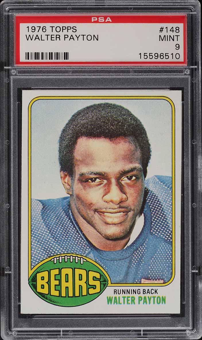 1976 Topps Football Walter Payton ROOKIE #148 PSA 9 MINT