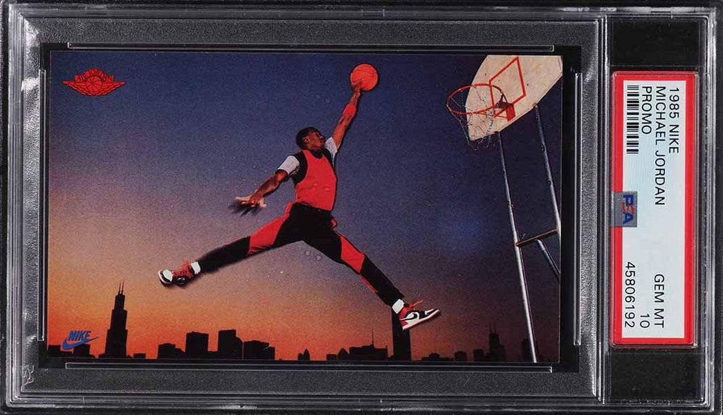1985 Nike Promo Michael Jordan ROOKIE PSA 10 GEM MINT
