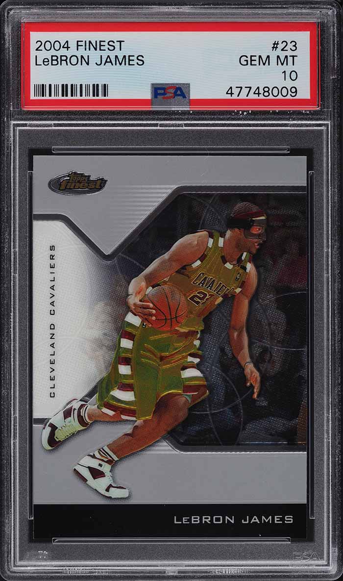 2004 SP Signature Edition Signatures Gold LeBron James AUTO 1/10