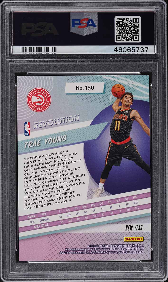 【アジア限定 NEW YEAR RC】TRAE YOUNG PANINI 2018 Panini Revolution Chinese New Year Trae Young ROOKIE RC #150