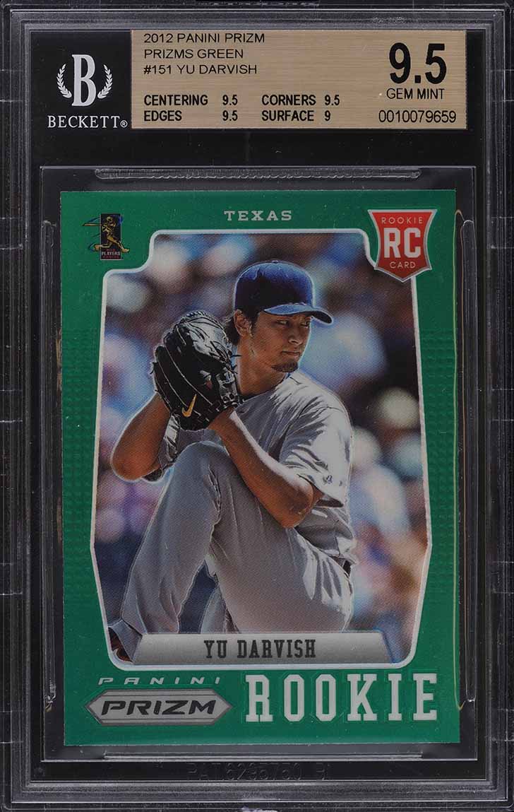 2012 Bowman Platinum #9 Yu Darvish RC on Fanatics Collect