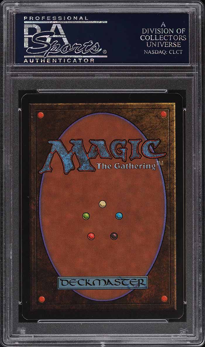 1993 Magic The Gathering MTG Beta Iron Star PSA 10 GEM MINT