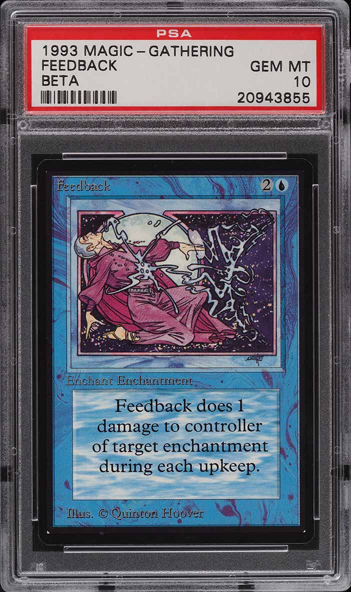 1993 Magic The Gathering MTG Beta Feedback PSA 10 GEM MINT