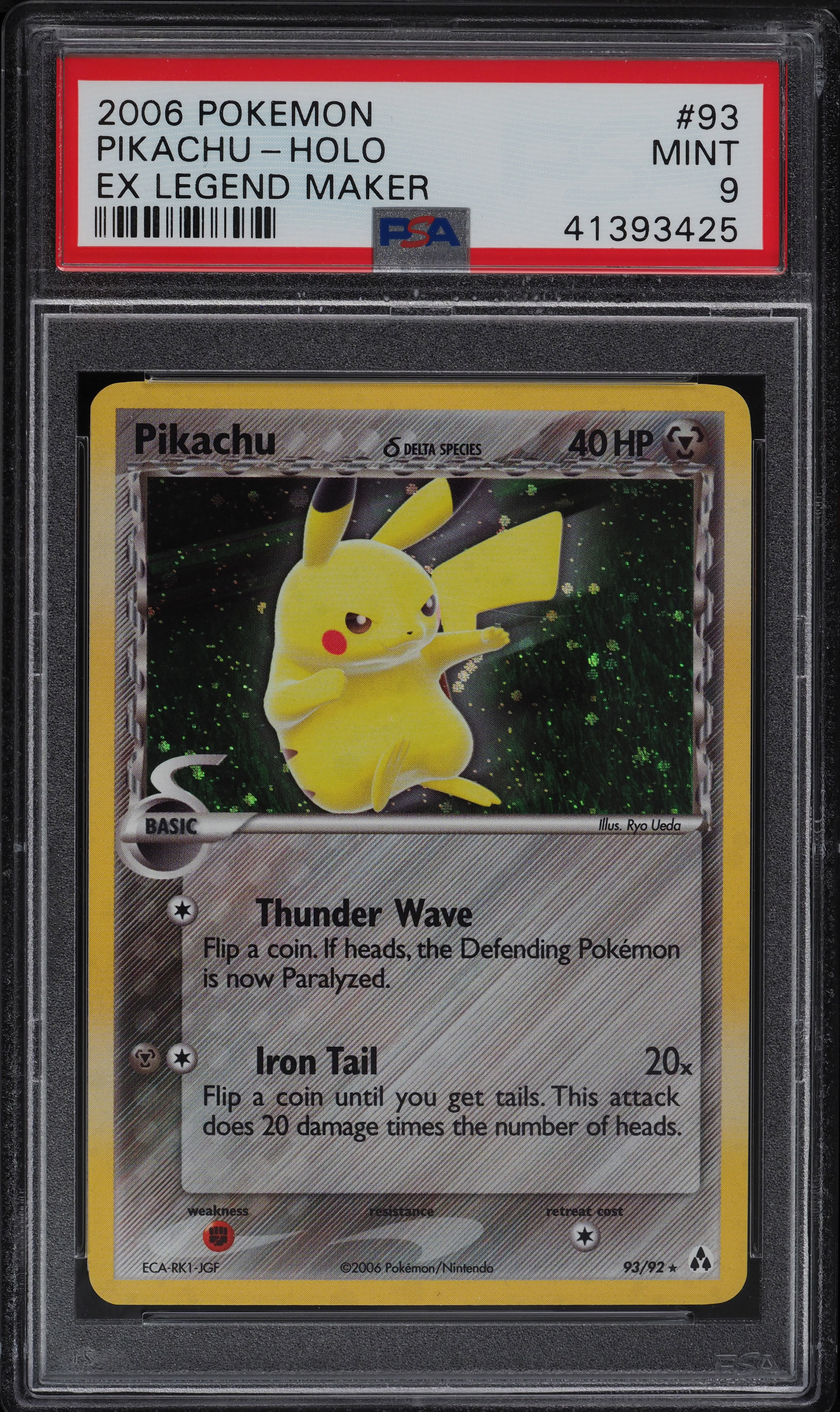 英版ピカチュウ PokeTour1999 - PSA MINT9 / 6872 s-l400.jpg