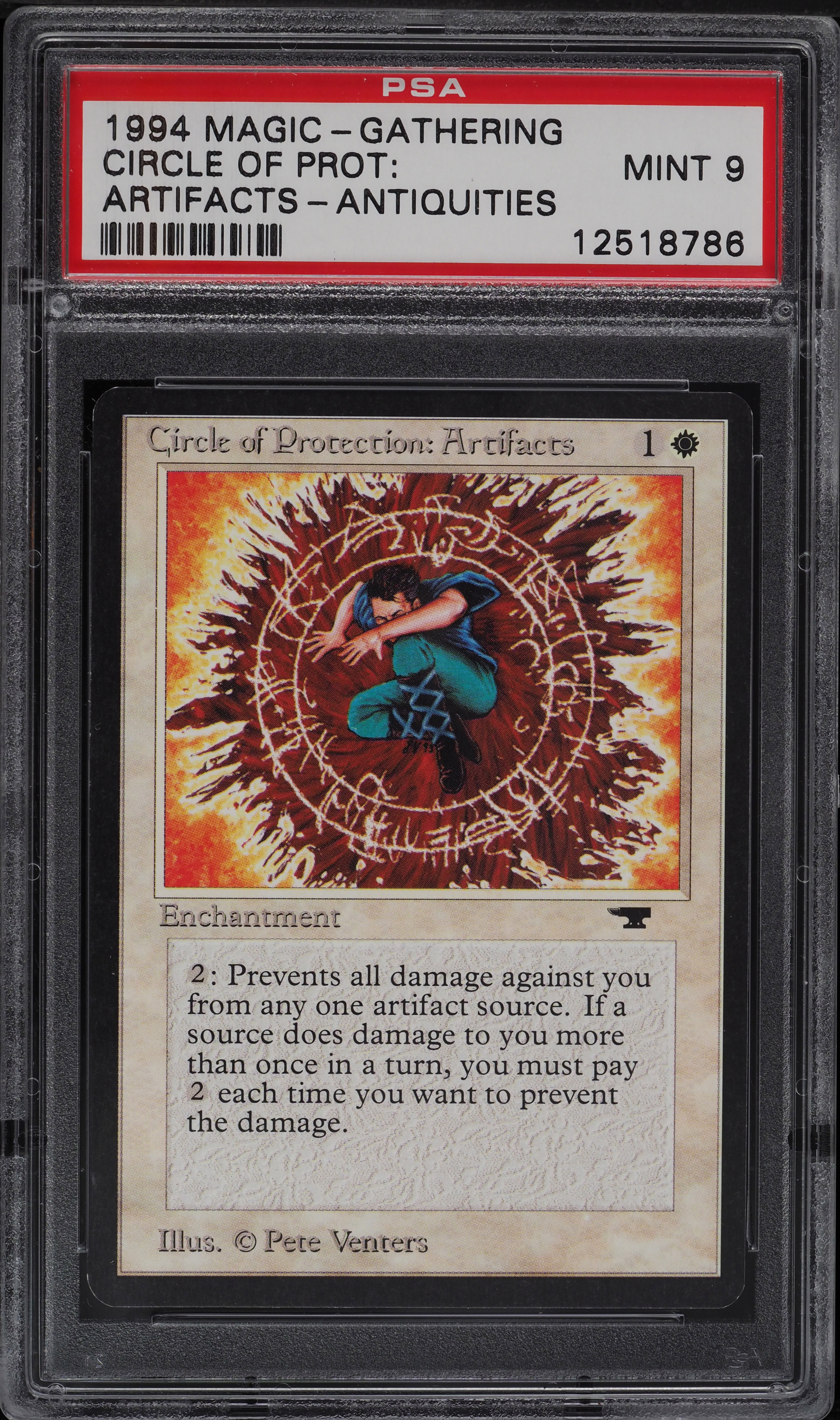 1994 Magic The Gathering MTG Antiquities Circle Of Protection