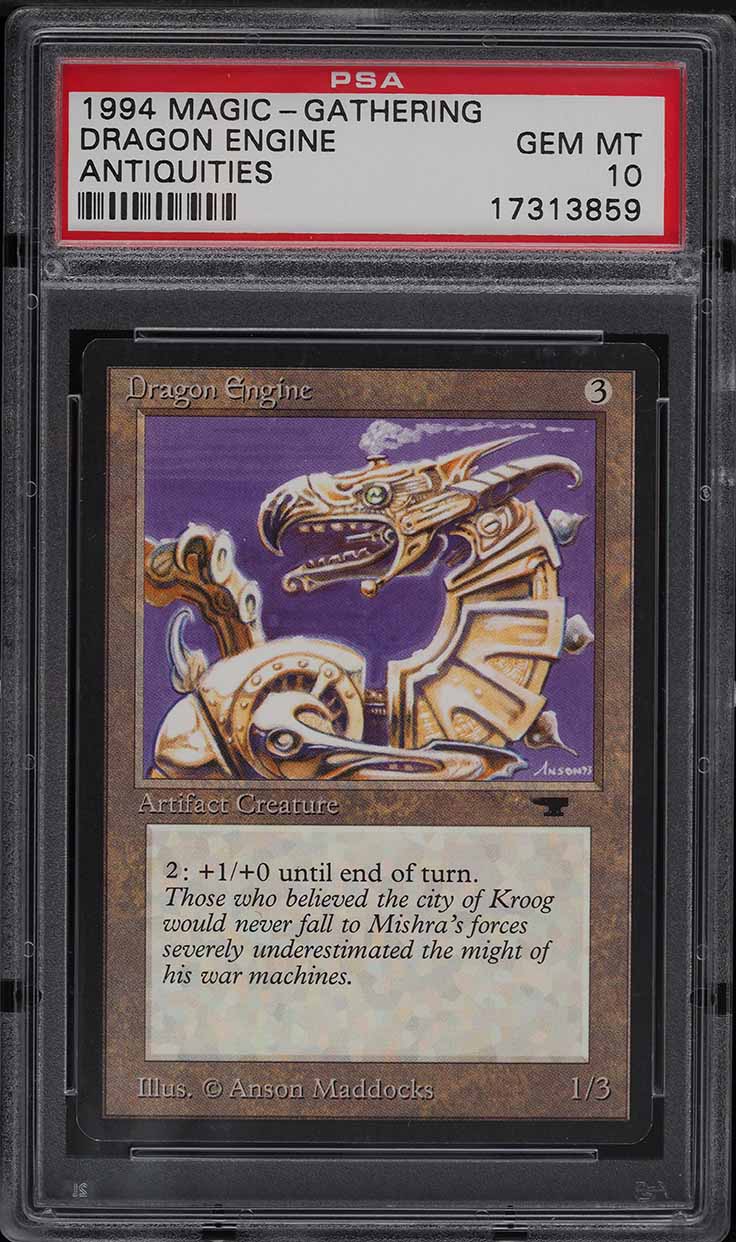 1993 Magic The Gathering MTG Unlimited Demonic Attorney R K PSA 9