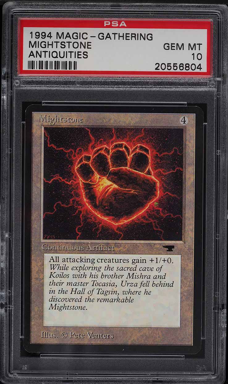 1994 Magic The Gathering MTG Antiquities Mightstone PSA 10 GEM MINT