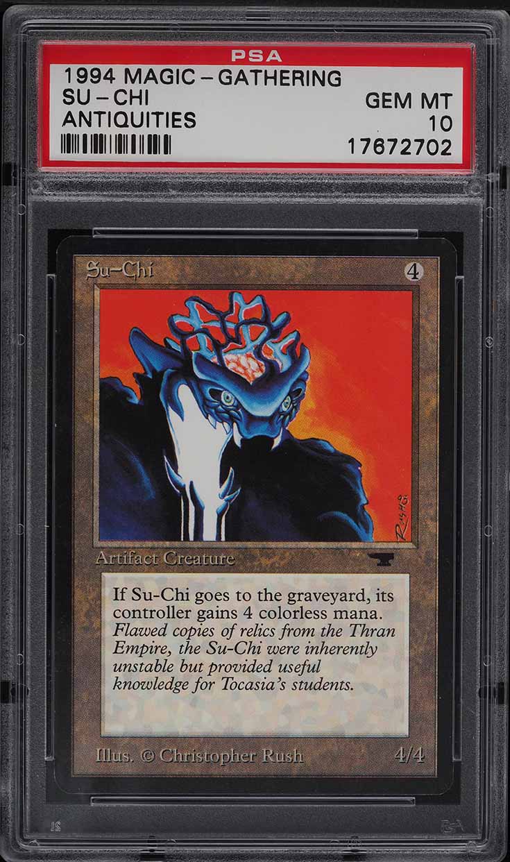 1993 Magic The Gathering MTG Unlimited Forest PSA 10 GEM MINT on
