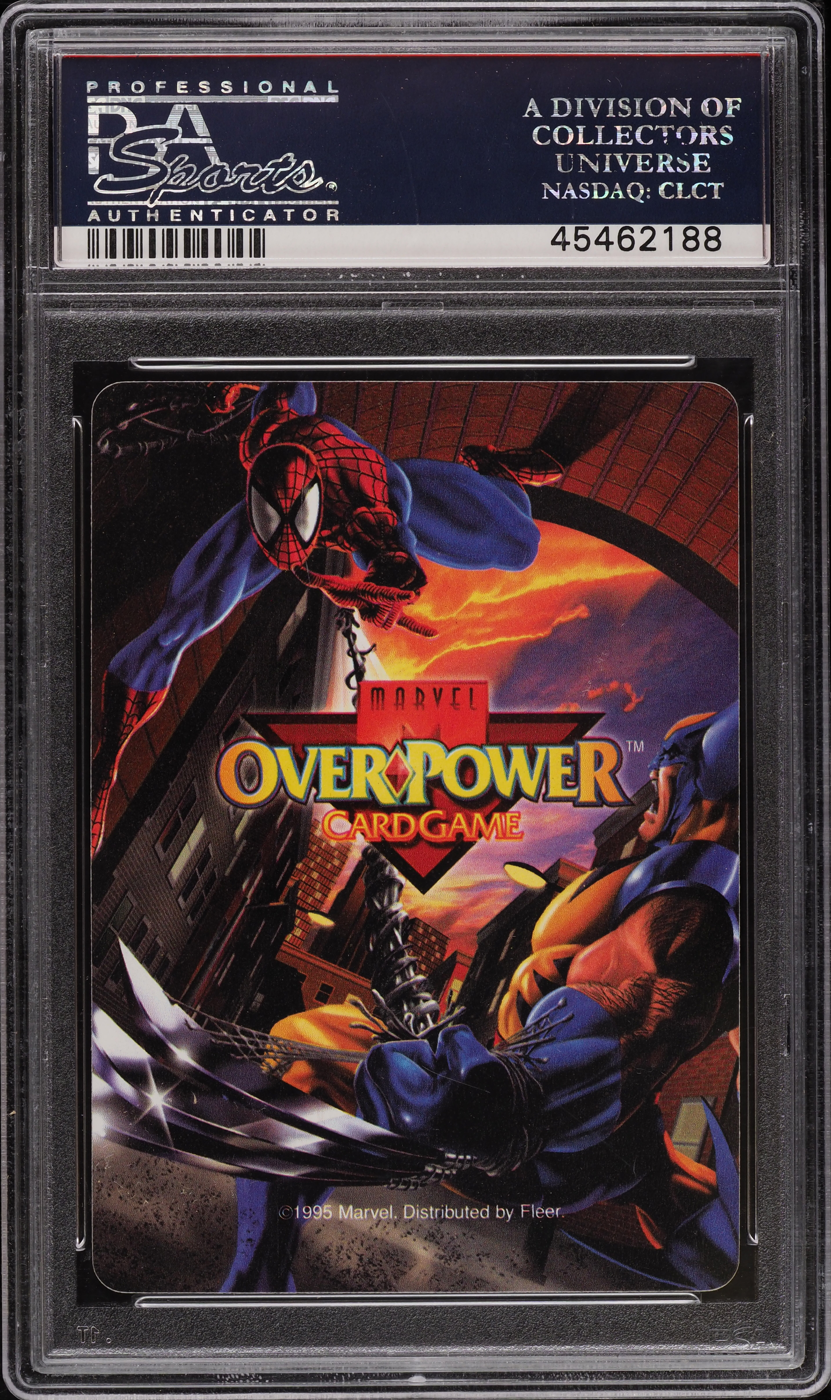 1995 Marvel Overpower Absorb Energy Bishop PSA 10 GEM MINT on
