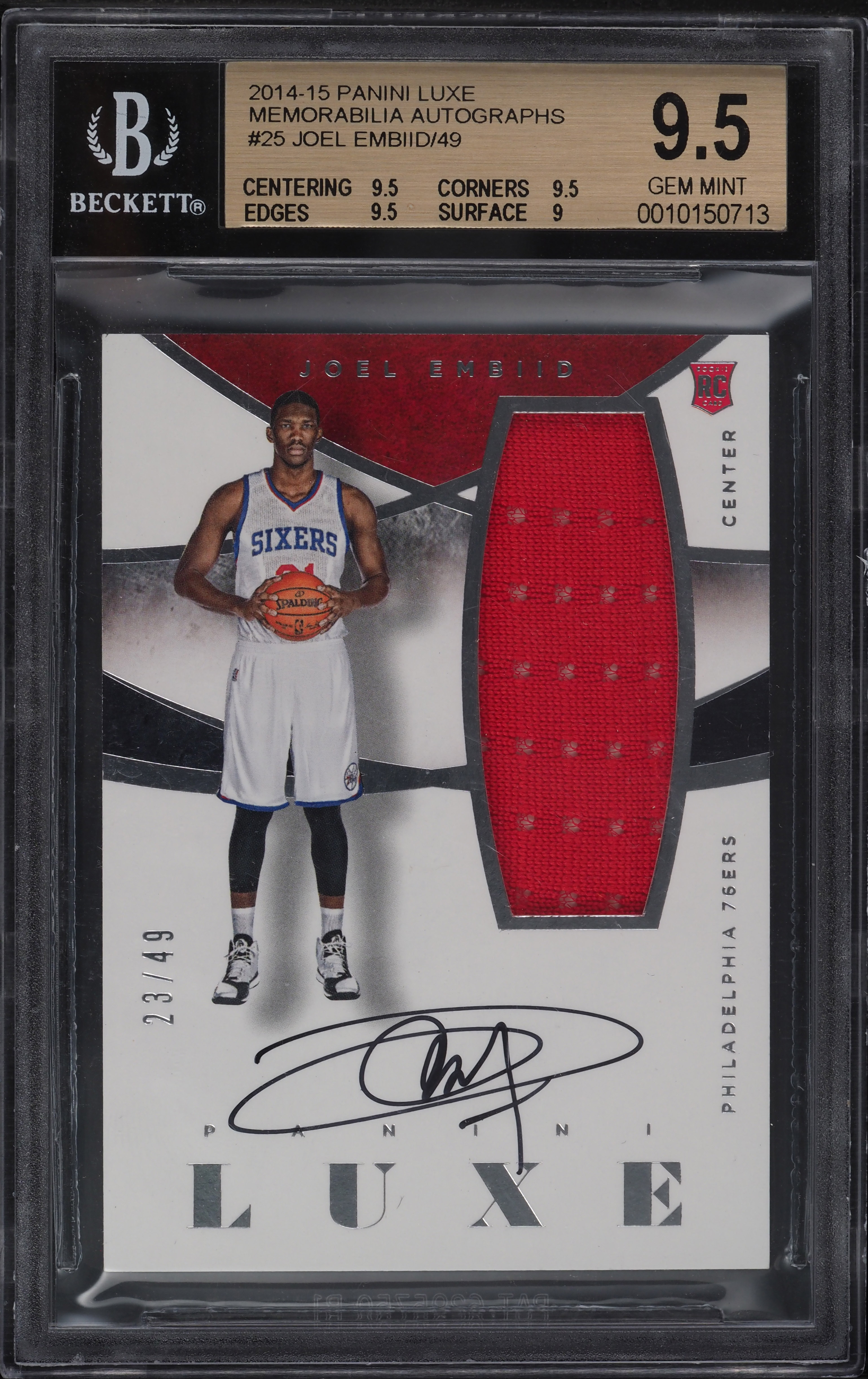 専用です。JOEL EMBIID ROOKIE auto panini psa9 専用です。JOEL EMBIID ROOKIE auto panini psa9 専用です。JOEL