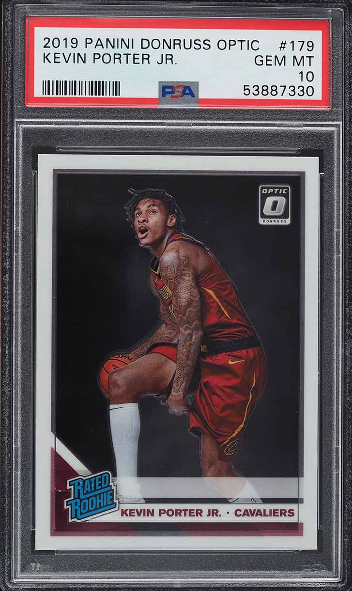 2019 Donruss Optic Kevin Porter Jr. ROOKIE RC #179 PSA 10 GEM MINT