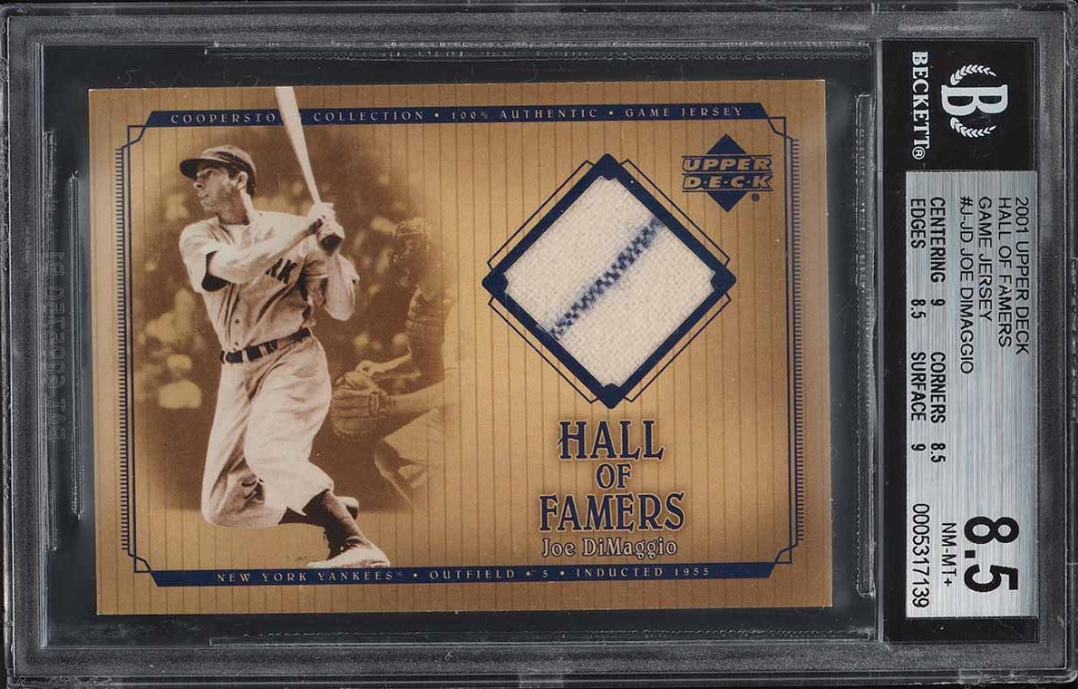 その他 Upper deck 2002 Joe DiMaggio Jersey Card 2010 Upper Deck Baseball Heroes #BH1 Joe DiMaggio Card | eBay
