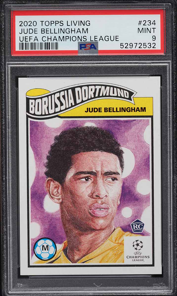 2020 Topps Inception UEFA Champions League Emerging Stars Red