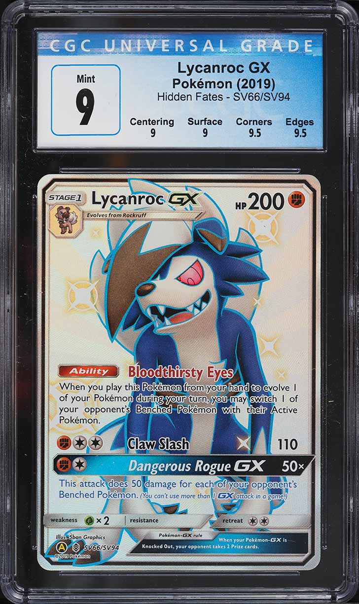 shiny lycanroc pokemon card Lycanroc Midnight Shiny o Non 6 IV Competitivo Pokemon Spada Scudo Swo –  Shiny Living Dex main image 0