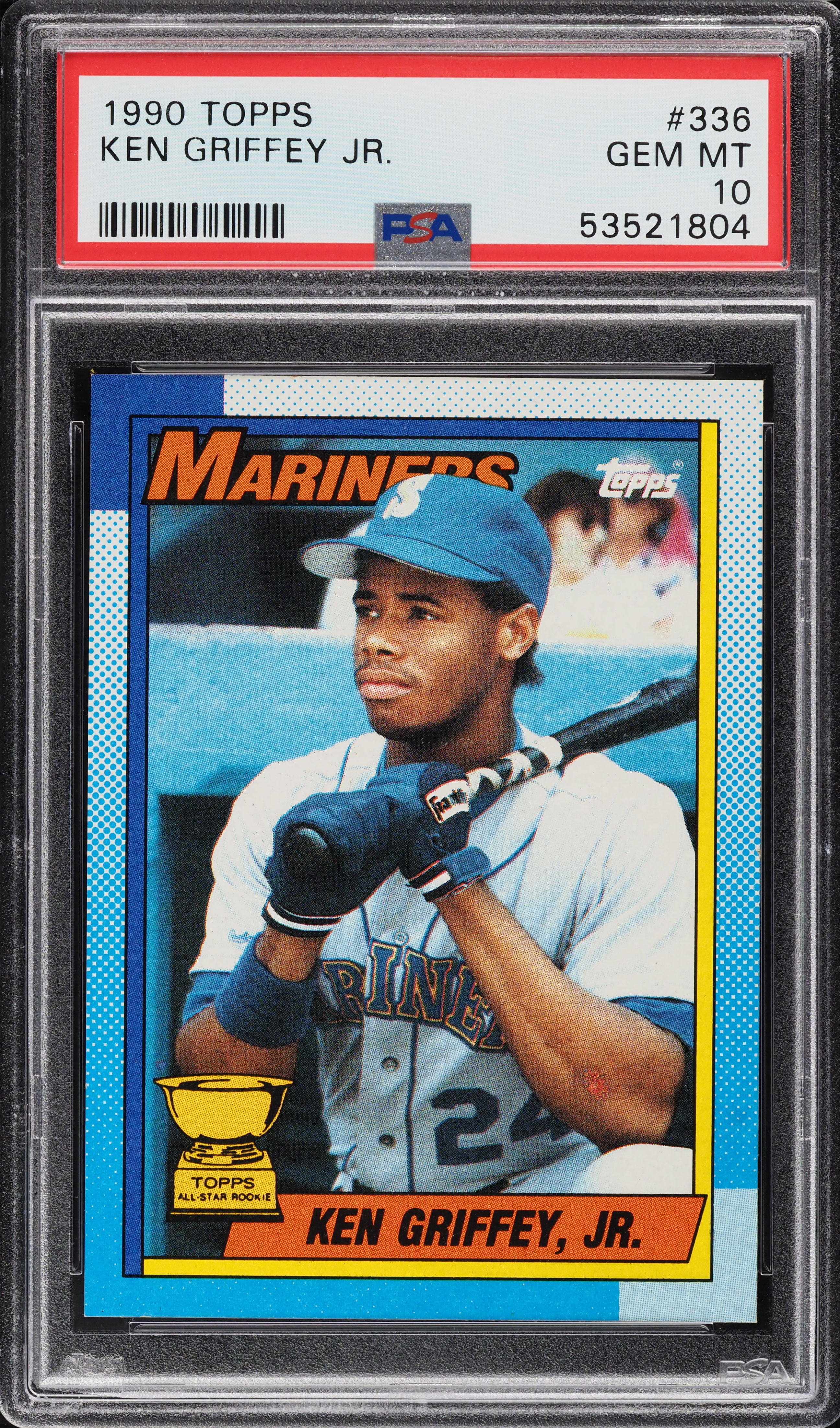 1990 Topps Ken Griffey Jr. #336 PSA 10 GEM MINT on Fanatics Collect