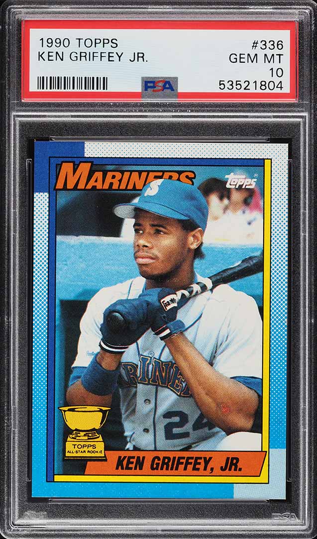 1990 Topps Ken Griffey Jr. #336 PSA 10 GEM MINT