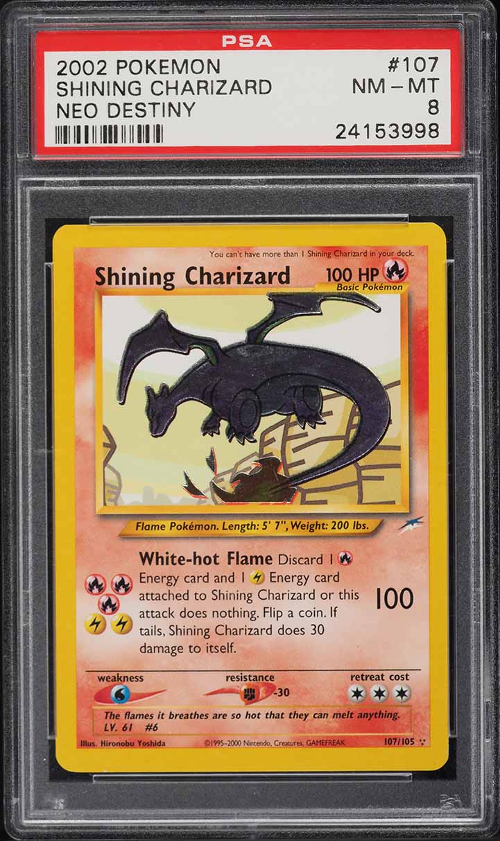 2001 Pokemon Japanese Neo 4 Shining Charizard #6 PSA 9 MINT on Fanatics  Collect