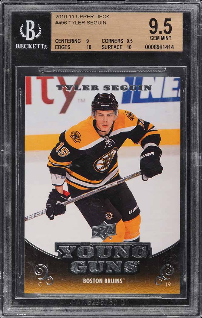 2010 Upper Deck Young Guns Tyler Seguin ROOKIE #456 BGS 9.5 GEM MINT