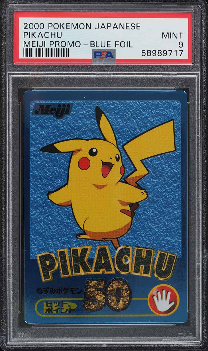 2000 Pokemon Chinese World Collection Jungle Pikachu #60 CGC 9
