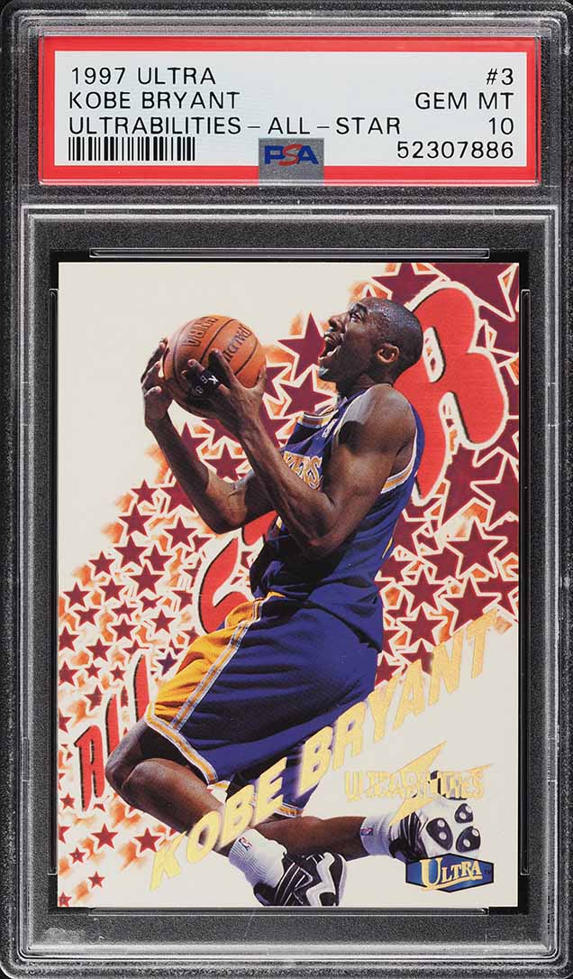 1997 Ultra Ultrabilities All Star Kobe Bryant #3 PSA 10 GEM MINT